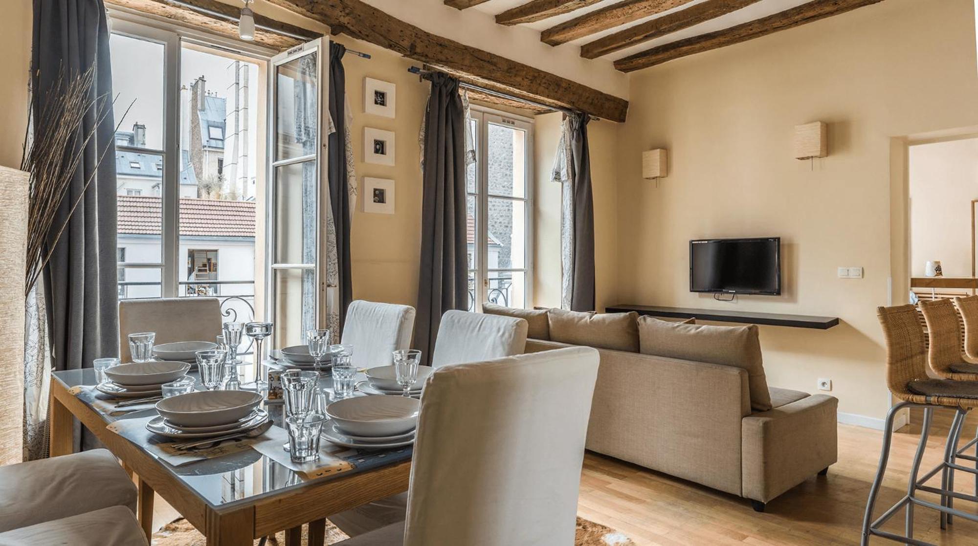 דירות פריז Les Patios Du Marais 1 חדר תמונה