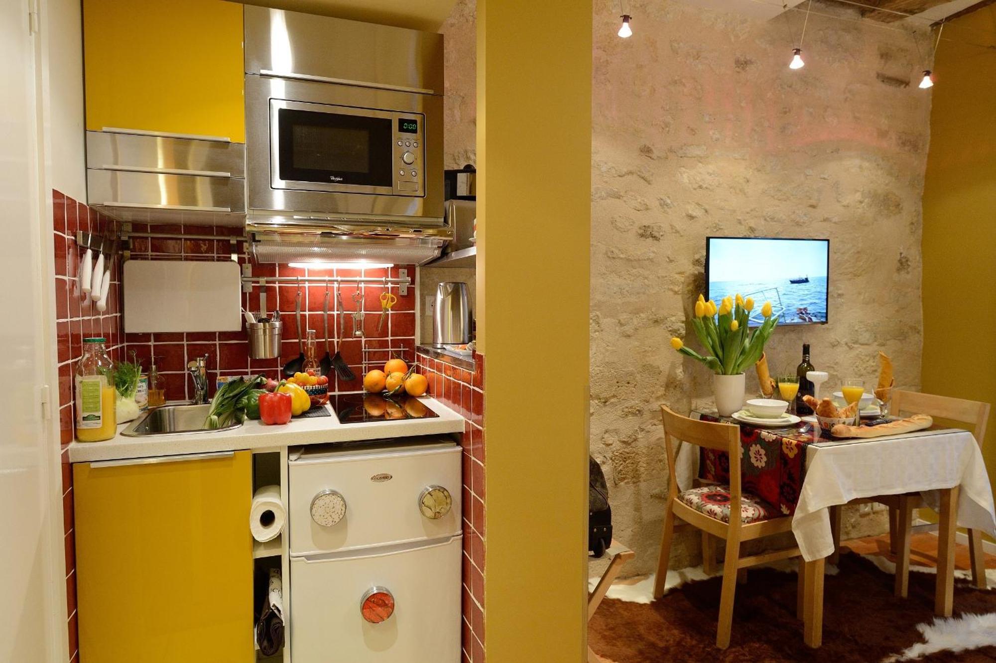 דירות פריז Les Patios Du Marais 1 חדר תמונה