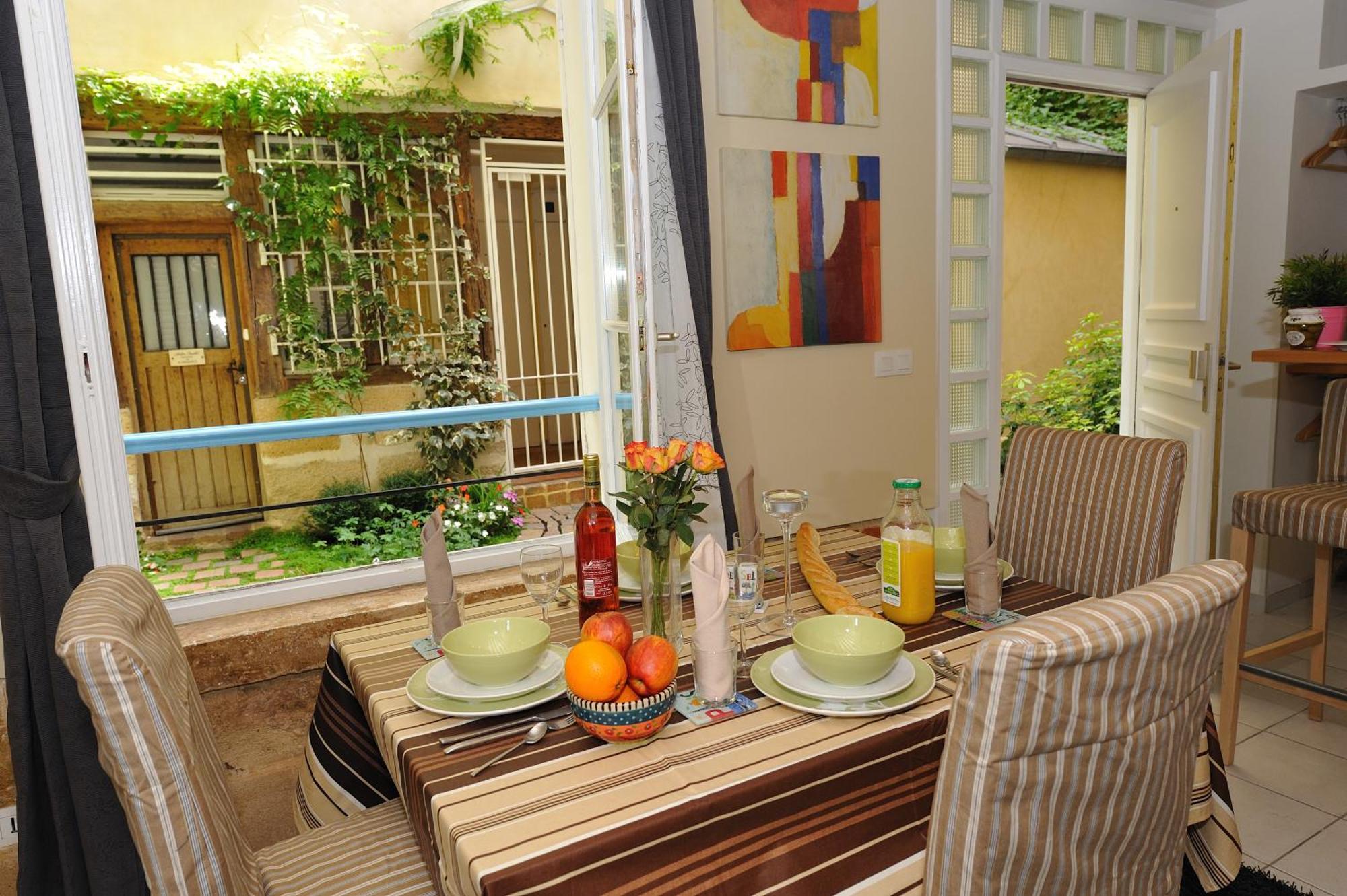 דירות פריז Les Patios Du Marais 1 חדר תמונה