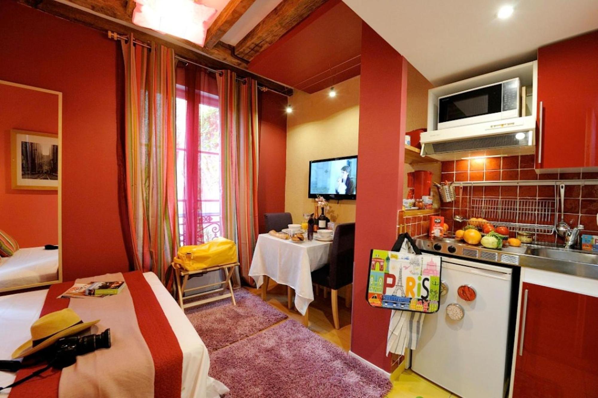 דירות פריז Les Patios Du Marais 1 חדר תמונה